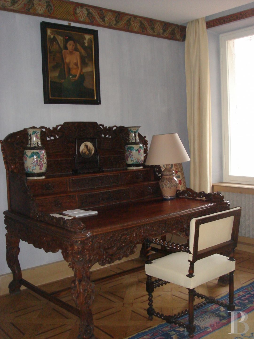 À Marseille, au cœur du Roucas-Blanc, une villa du 19ème siècle et ses spectaculaires jardins et rocailles dominant la corniche - photo  n°16