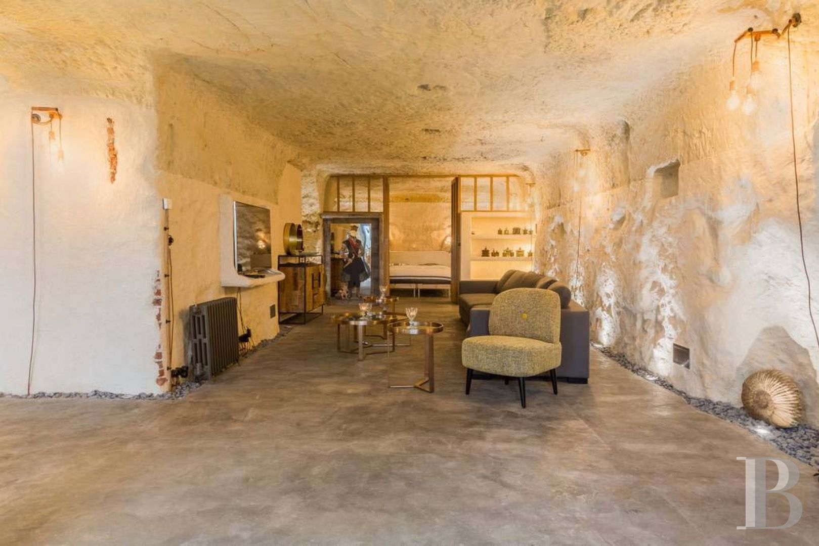 A troglodyte house full of comfort and light in the Val de Loire across from Amboise  - photo  n°17