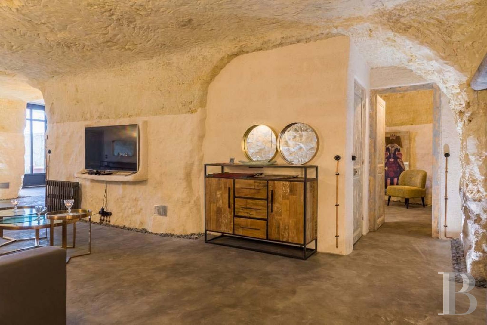 A troglodyte house full of comfort and light in the Val de Loire across from Amboise  - photo  n°22