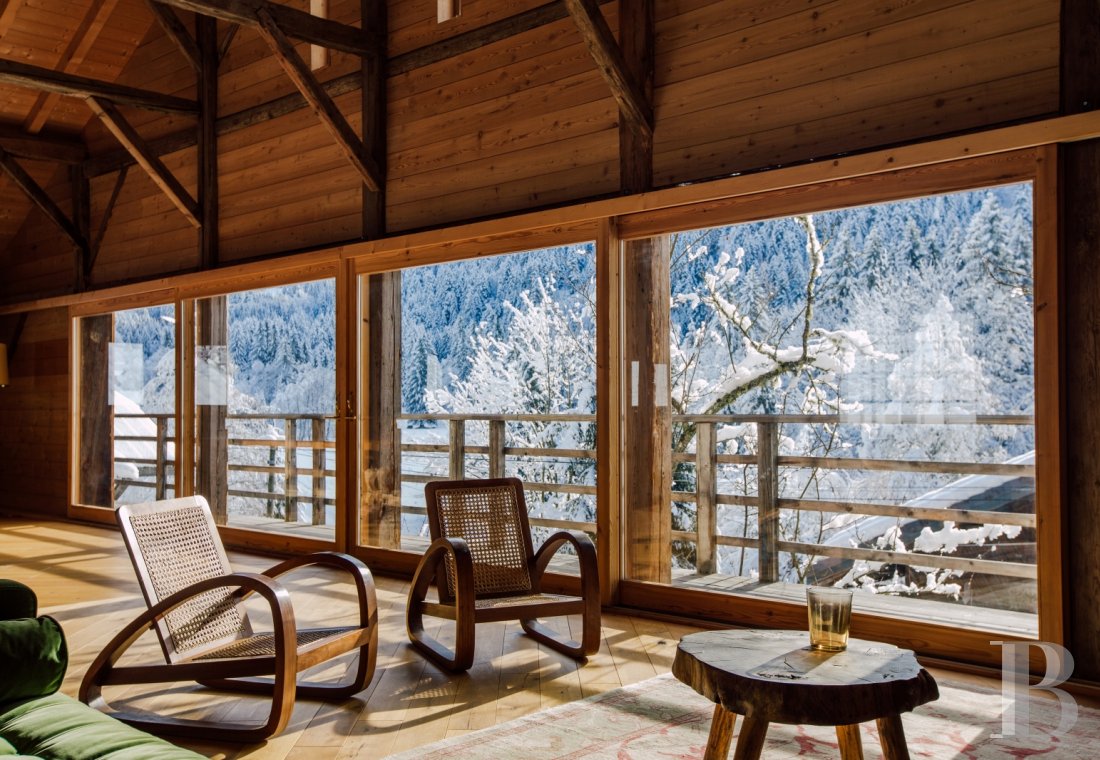 Dans la vallée de la Manche, à proximité de Morzine,  une ferme-chalet du 18e siècle pour une grande famille ou de nombreux amis - photo  n°11