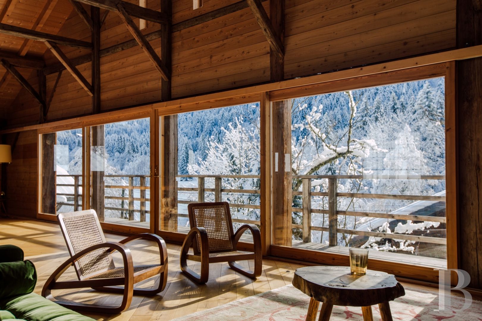 Dans la vallée de la Manche, à proximité de Morzine,  une ferme-chalet du 18e siècle pour une grande famille ou de nombreux amis - photo  n°11