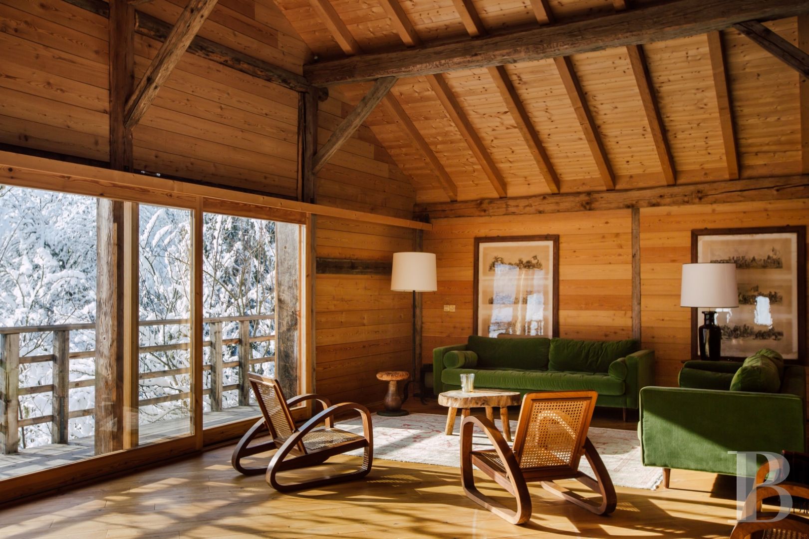 Dans la vallée de la Manche, à proximité de Morzine,  une ferme-chalet du 18e siècle pour une grande famille ou de nombreux amis - photo  n°10
