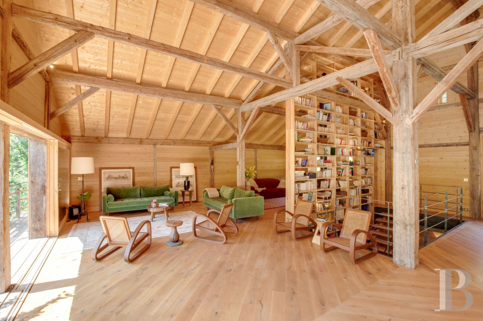 Dans la vallée de la Manche, à proximité de Morzine,  une ferme-chalet du 18e siècle pour une grande famille ou de nombreux amis - photo  n°5