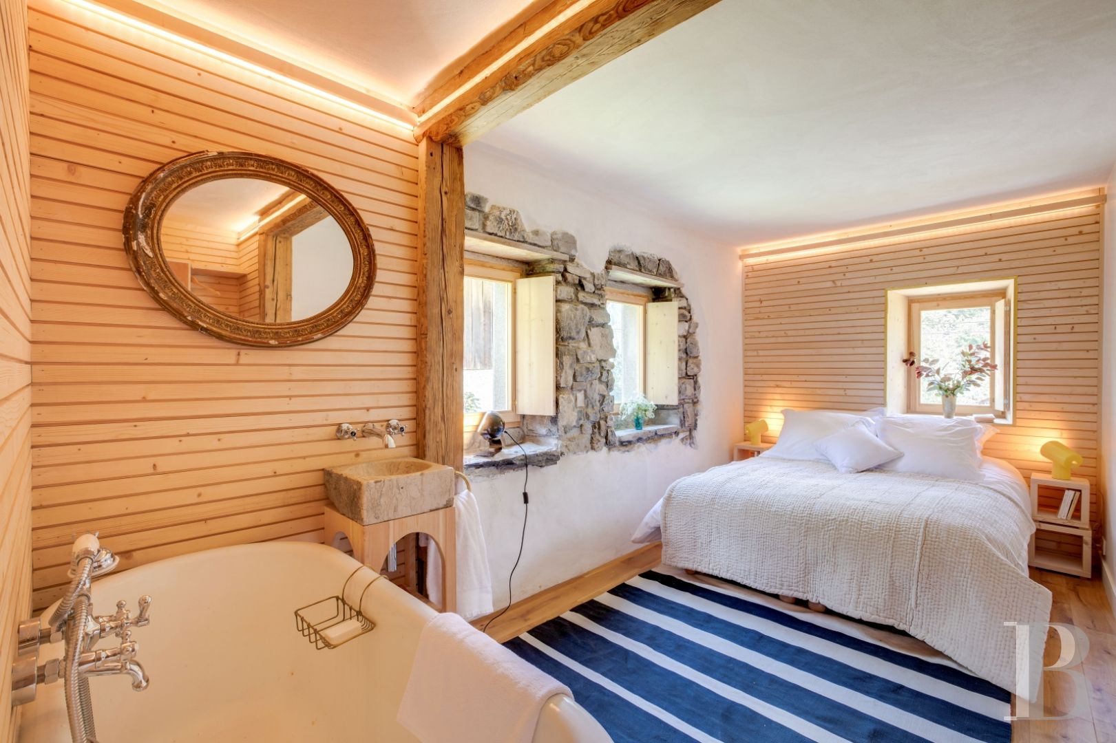 Dans la vallée de la Manche, à proximité de Morzine,  une ferme-chalet du 18e siècle pour une grande famille ou de nombreux amis - photo  n°12