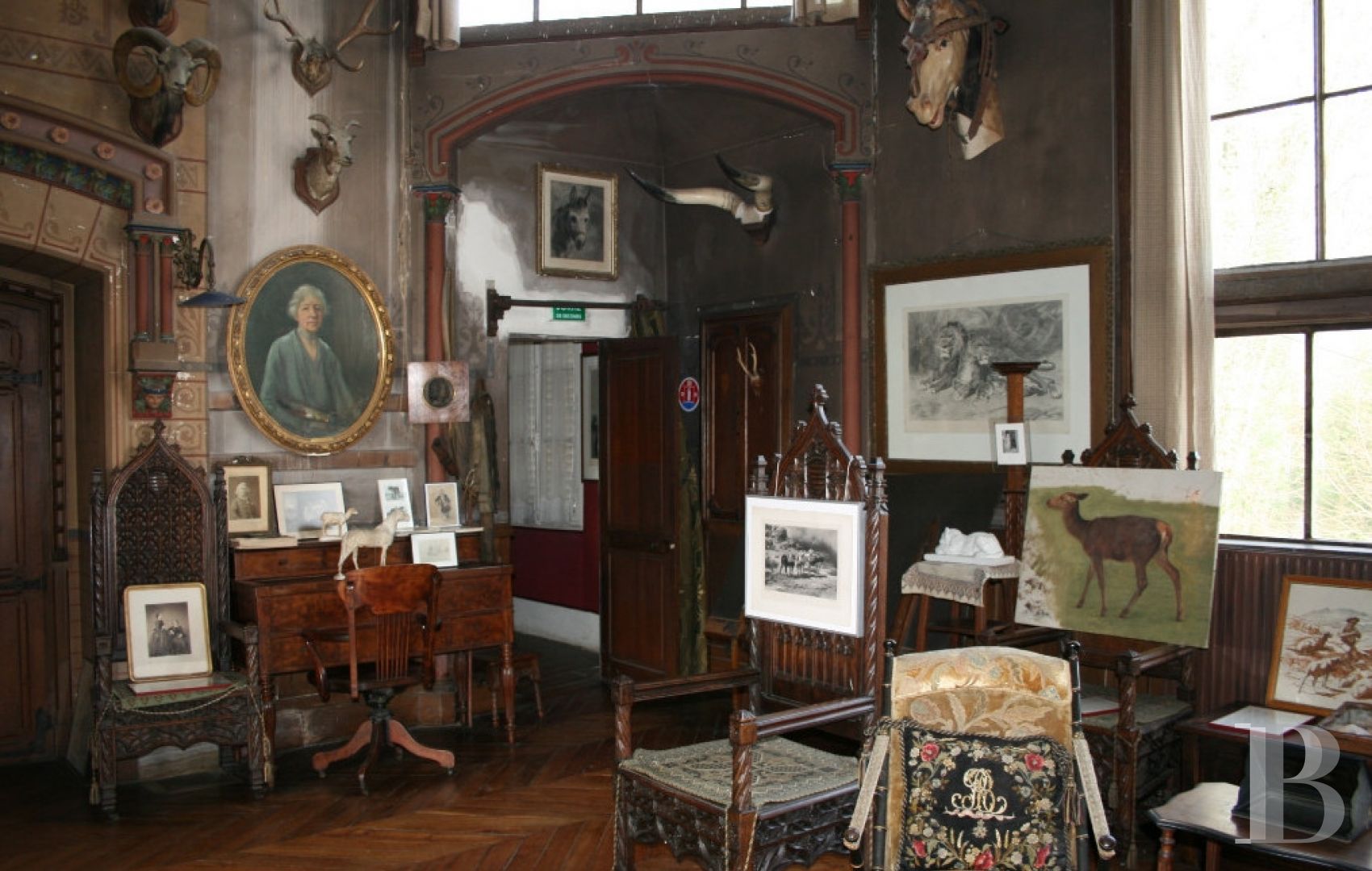 En lisière de la forêt de Fontainebleau,  le château de Rosa Bonheur empli du souvenir de l’artiste - photo  n°21