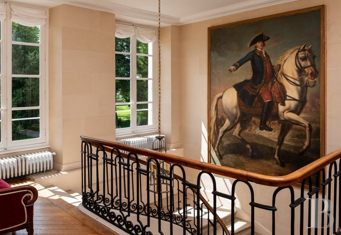 A majestic and classical 18th century chateau and its former grower manager surrounded by its grounds  in the Orne - photo  n°21