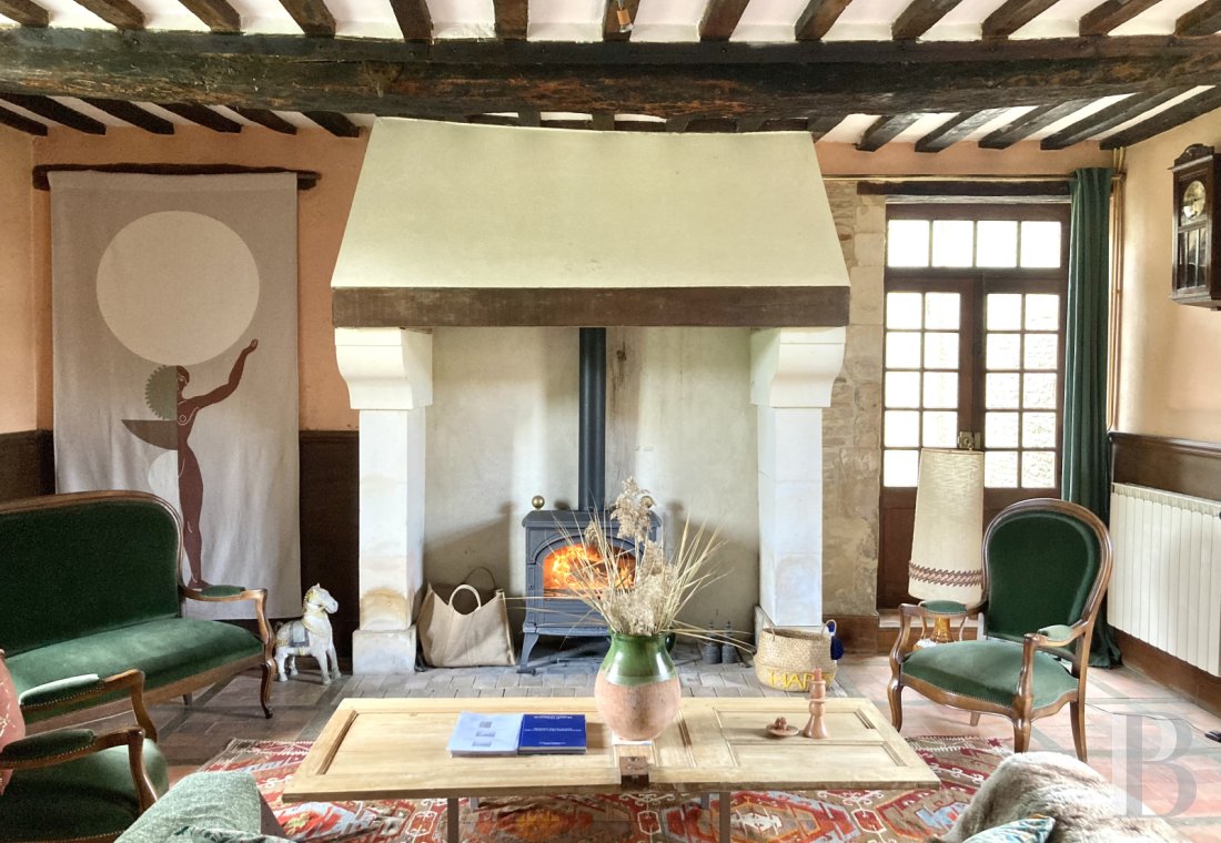 Dans le Calvados, au sud-est de Caen,  un château classique du 18e siècle tout en couleurs - photo  n°26