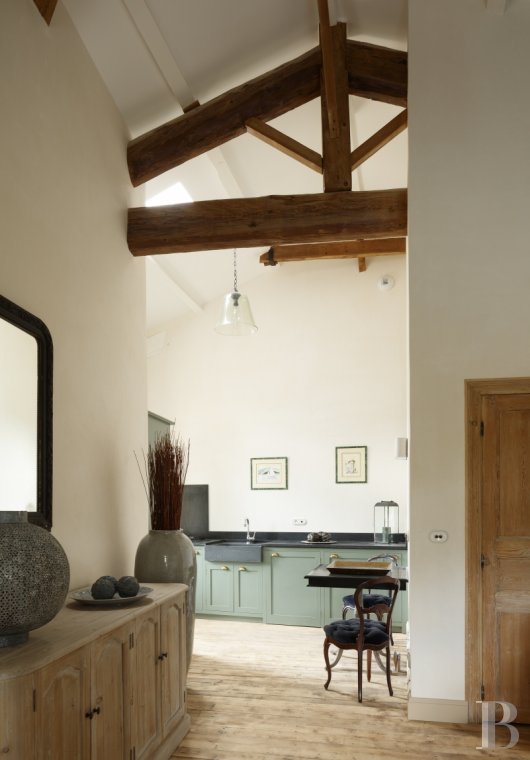 A former fortified mill transformed into a family home  on the banks of the Hérault, between Montpellier and Béziers - photo  n°14