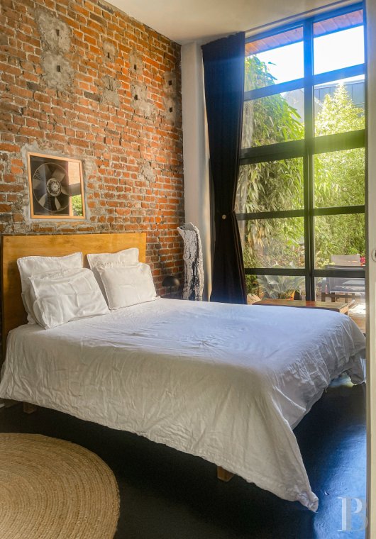À Roubaix, au cœur d’un site industriel, une ancienne teinturerie transformée en maison-loft avec jardin - photo  n°14