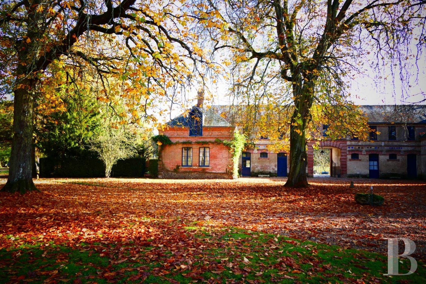 Au nord de Châteaudun, en Eure-et-Loir,  un château dans son parc à l’anglaise et ses vastes bois - photo  n°3