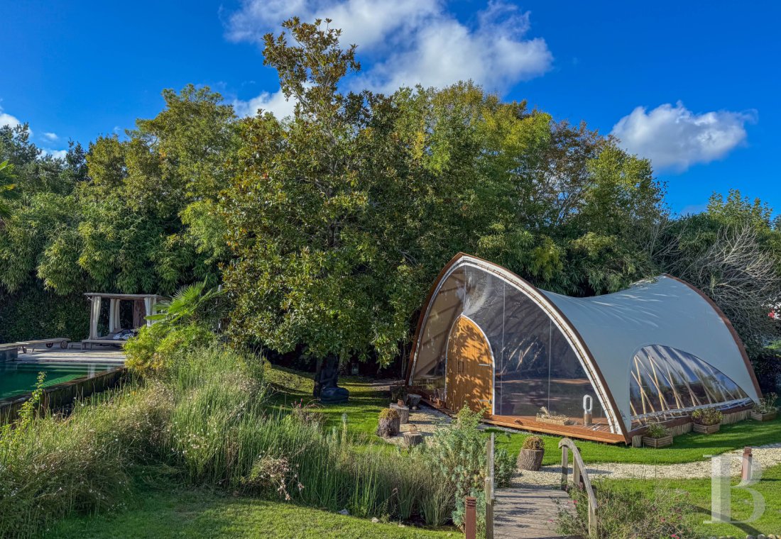An early 20th-century villa with Italian accents in Lanton, in the Arcachon basin - photo  n°35