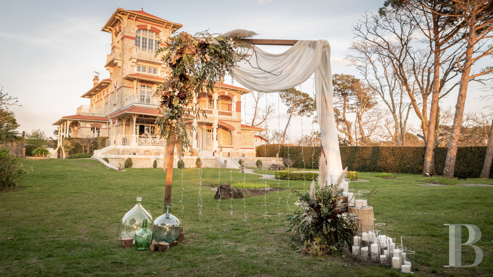 An early 20th-century villa with Italian accents in Lanton, in the Arcachon basin - photo  n°7