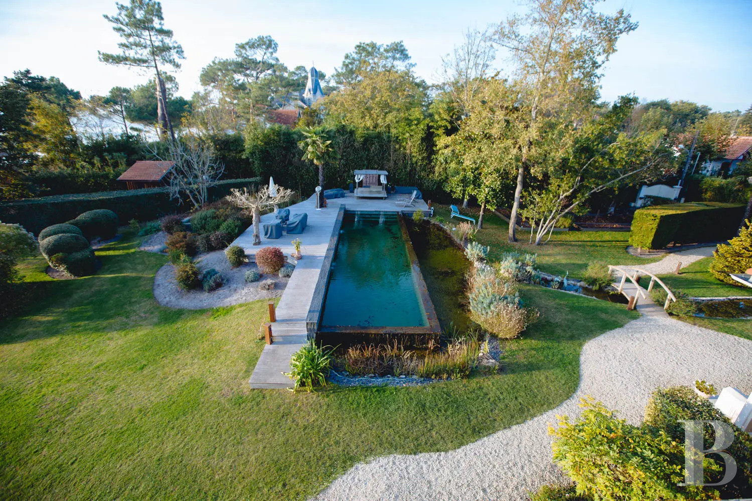 An early 20th-century villa with Italian accents in Lanton, in the Arcachon basin - photo  n°2
