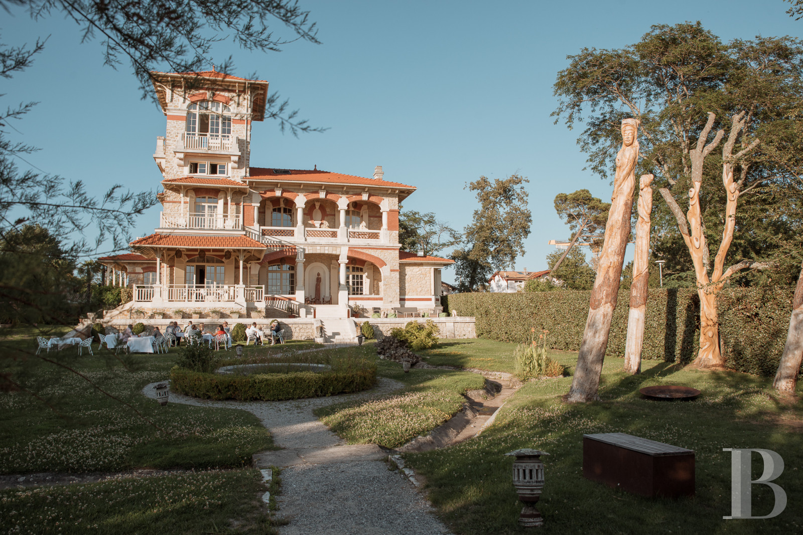 An early 20th-century villa with Italian accents in Lanton, in the Arcachon basin - photo  n°9