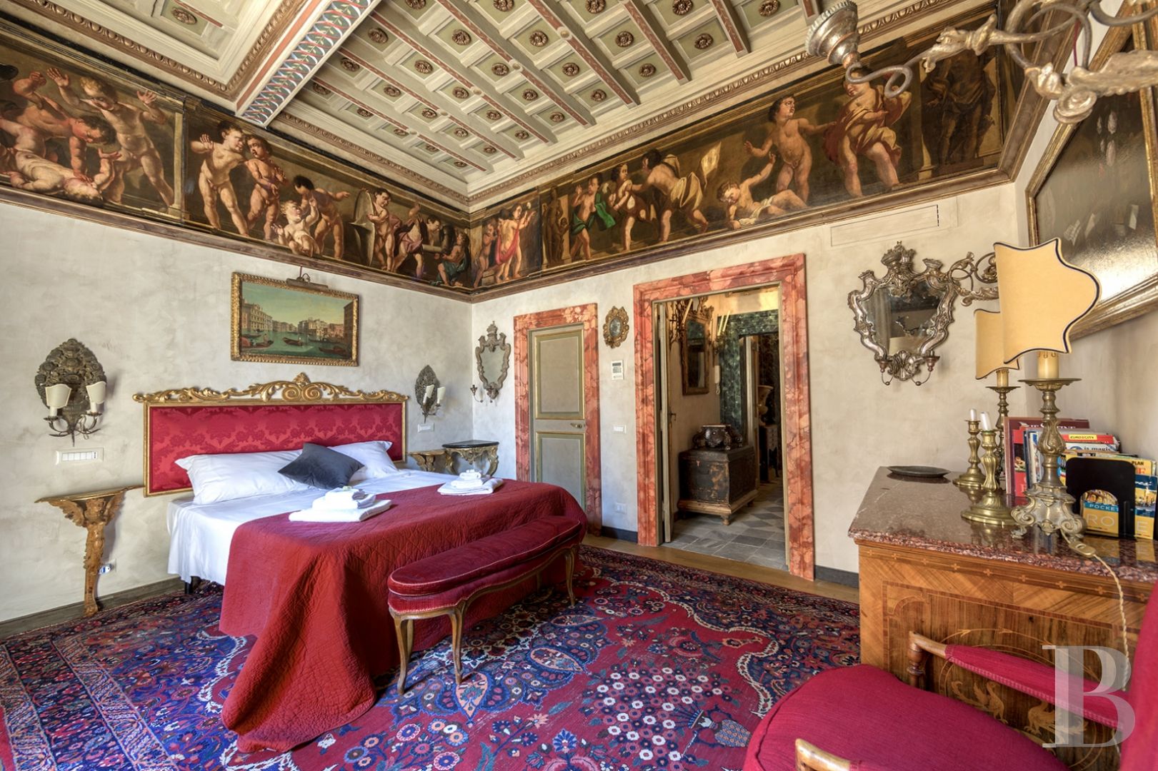 À Rome, tout près de la place Navone,  un appartement dans un palazzo du 16e siècle - photo  n°13