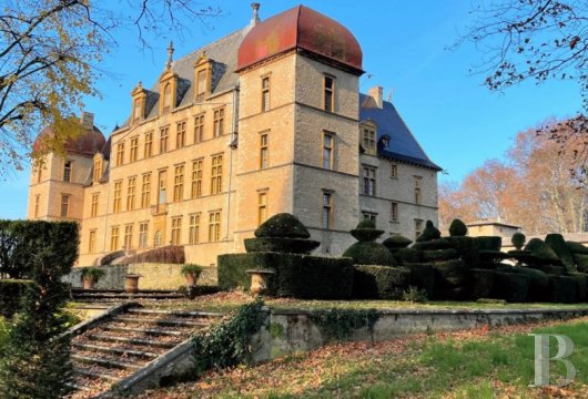 rhones-alps - A 17th-century chateau and its 39-hectare estate  listed as a historic monument 30 minutes from Lyon