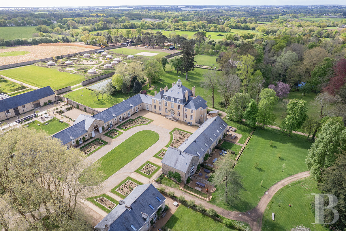 Dans le Morbihan, à proximité de Vannes, un domaine du 18e siècle entièrement dédié à la villégiature et à l’événementiel - photo  n°1
