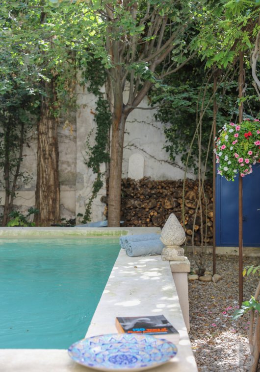 Dans le centre d’Avignon, deux maisons de ville et leurs trois jardins - photo  n°3