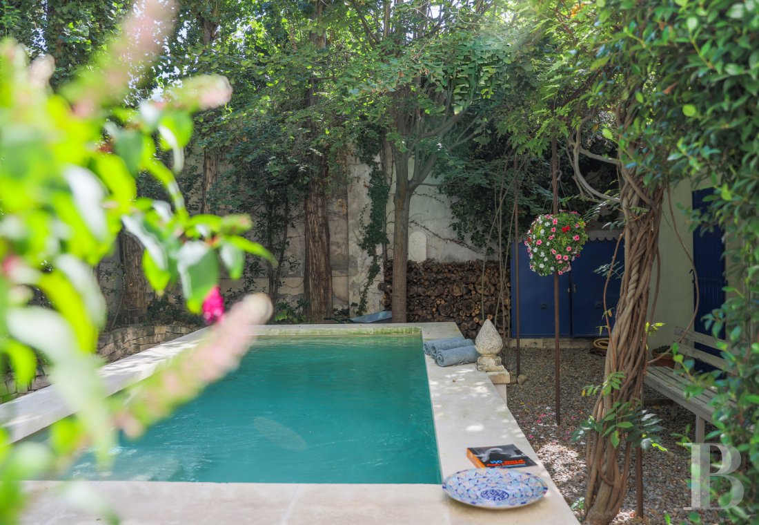 Dans le centre d’Avignon, deux maisons de ville et leurs trois jardins - photo  n°31