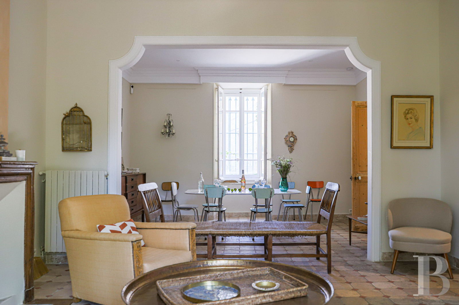 Dans le centre d’Avignon, deux maisons de ville et leurs trois jardins - photo  n°12