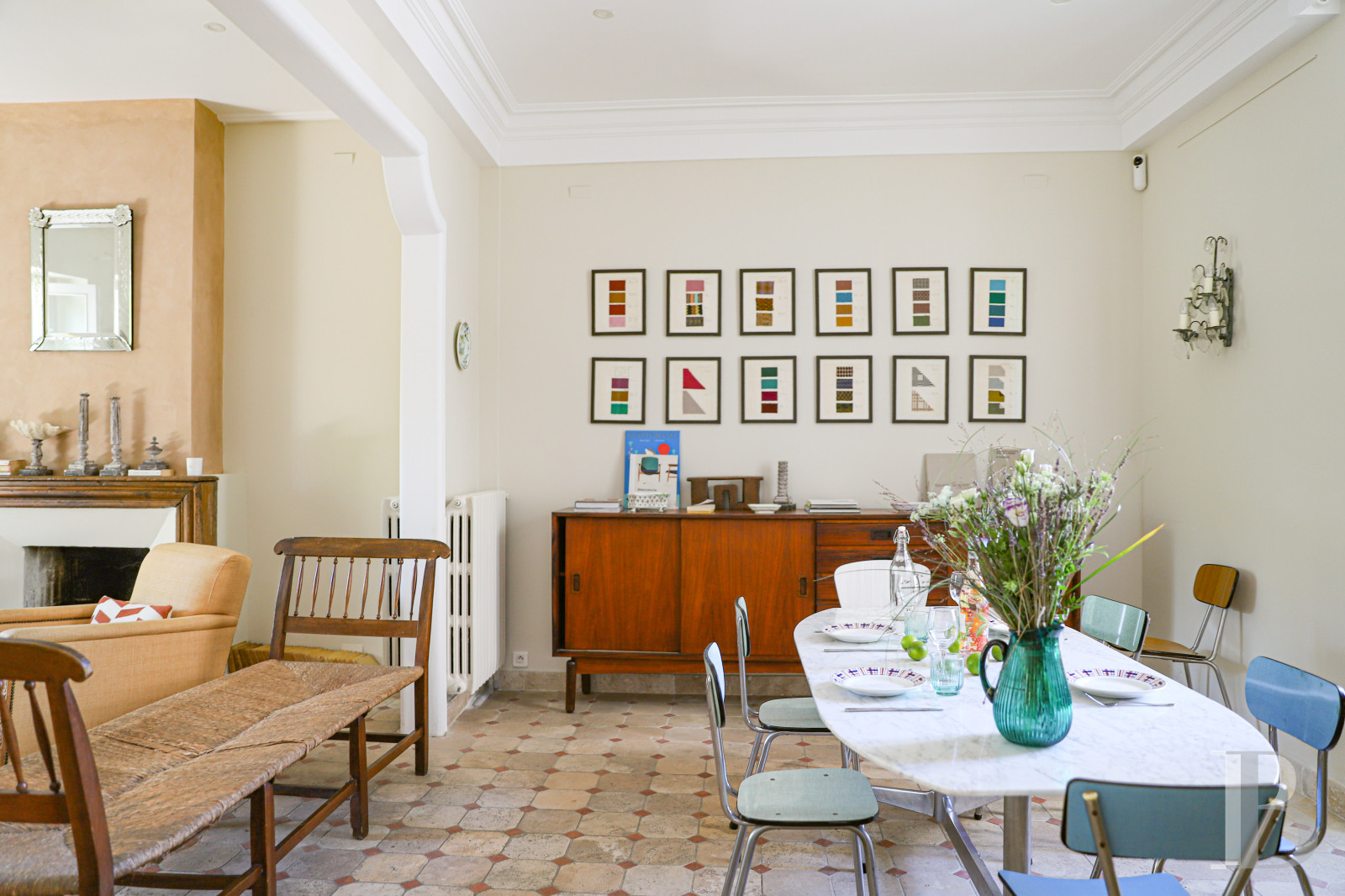 Dans le centre d’Avignon, deux maisons de ville et leurs trois jardins - photo  n°8