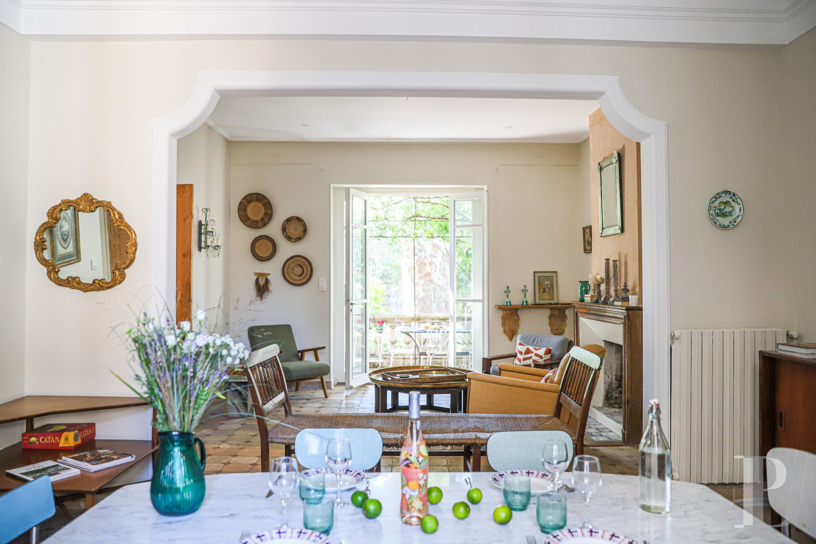 Dans le centre d’Avignon, deux maisons de ville et leurs trois jardins - photo  n°13