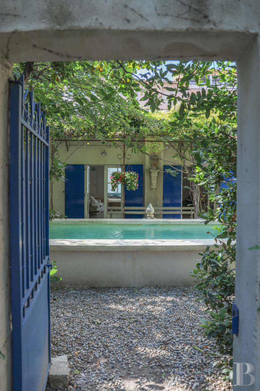 Dans le centre d’Avignon, deux maisons de ville et leurs trois jardins - photo  n°30