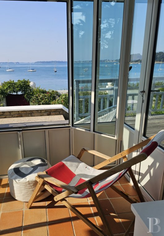 Sur l’Île-aux-Moines, dans le golfe du Morbihan, une maison de famille les pieds dans l’eau - photo  n°32
