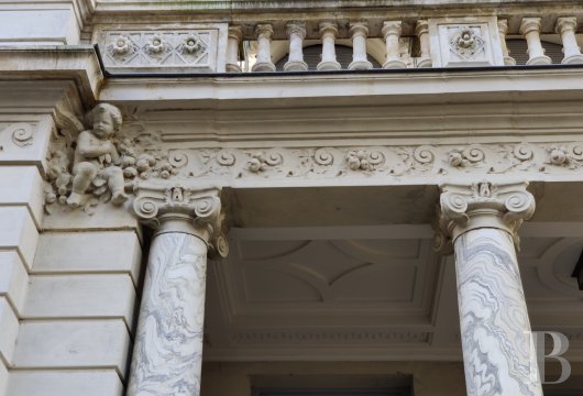 rhones-alpes - À Lyon, en bordure du parc de la Tête-d'Or, dans un hôtel particulier, un grand appartement du début du 20e s. et sa terrasse 