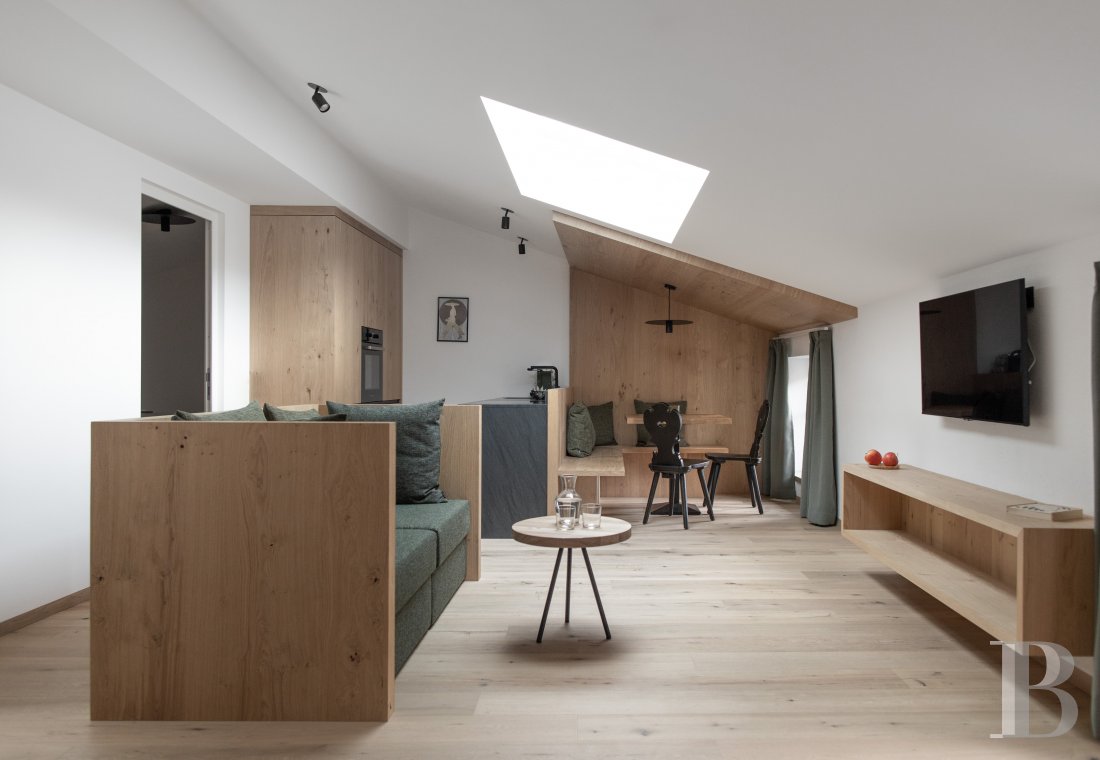 En Italie du Nord, dans une petite ville du Haut Adige, une maison du 14e siècle aménagée en appartements-hôtel - photo  n°18