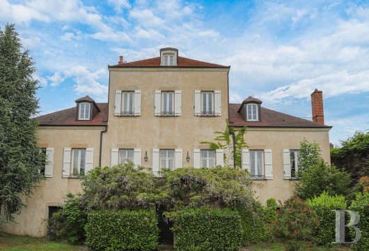 burgundy - An impressive, large, luxurious home, with a swimming pool and 4,300 m² of grounds, in the midst of a market town and 10 minutes from a TGV train station in Burgundy 