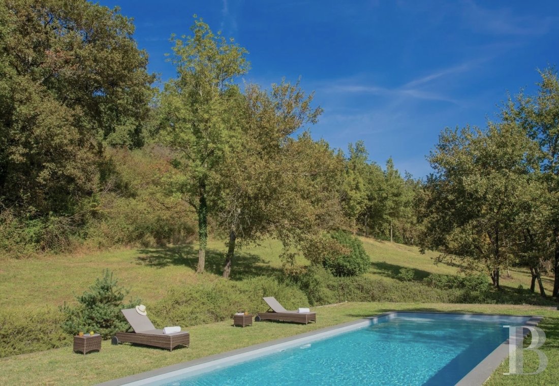 Dans la Drôme, au nord de Valence, un ancien relais de chasse de 1860 devenu annexe indépendante d’un hôtel renommé - photo  n°39