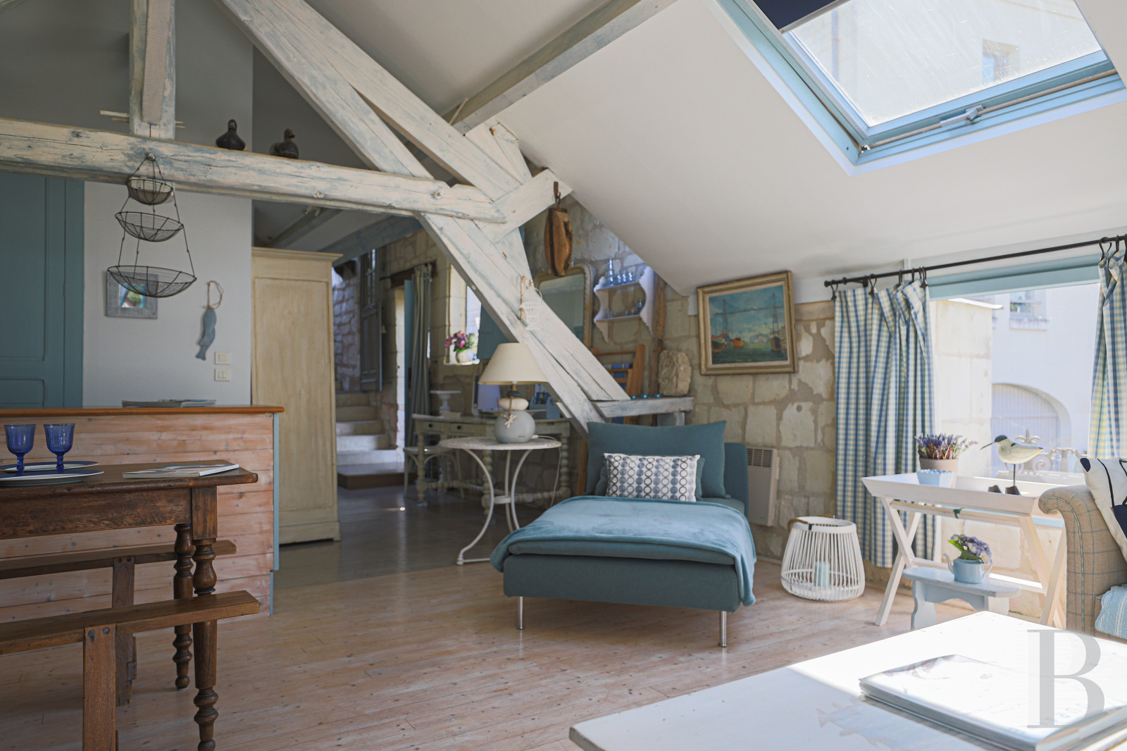 À Montsoreau, en Maine-et-Loire, un appartement dans une ancienne maison de mariniers du 15e siècle - photo  n°6