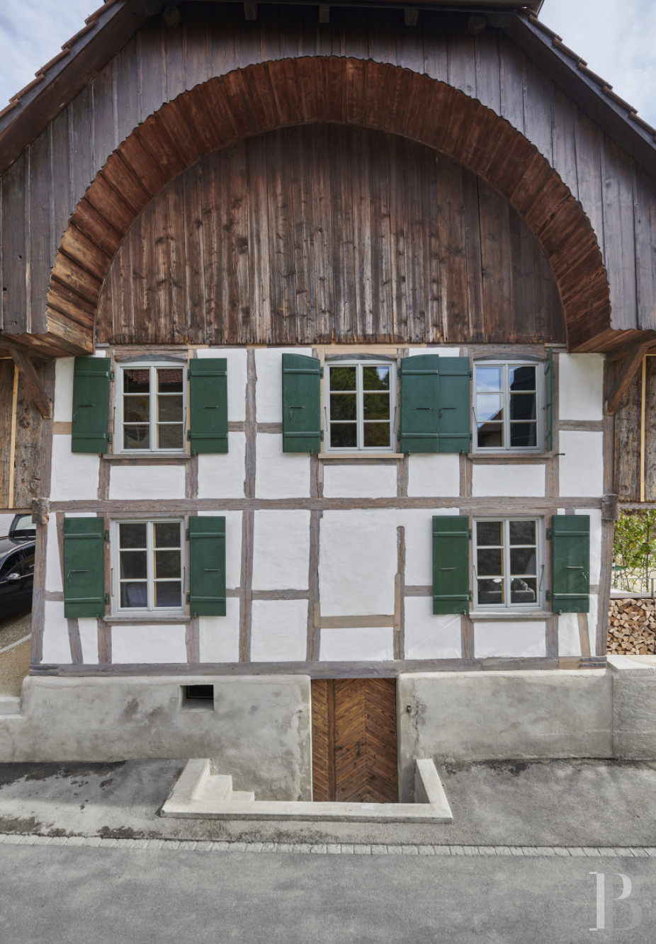 À Vinelz, dans le canton de Berne, une ancienne maison paysanne du 19e siècle - photo  n°4