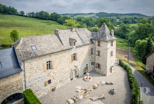 midi-pyrenees - An authentic mansion of timeless beauty nestled in France’s bucolic Ségala province