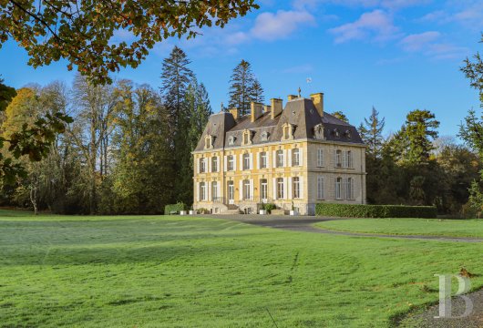 lower-normandy - A Second Empire chateau set in a 40-hectare wooded estate  in the Manche pasturelands 