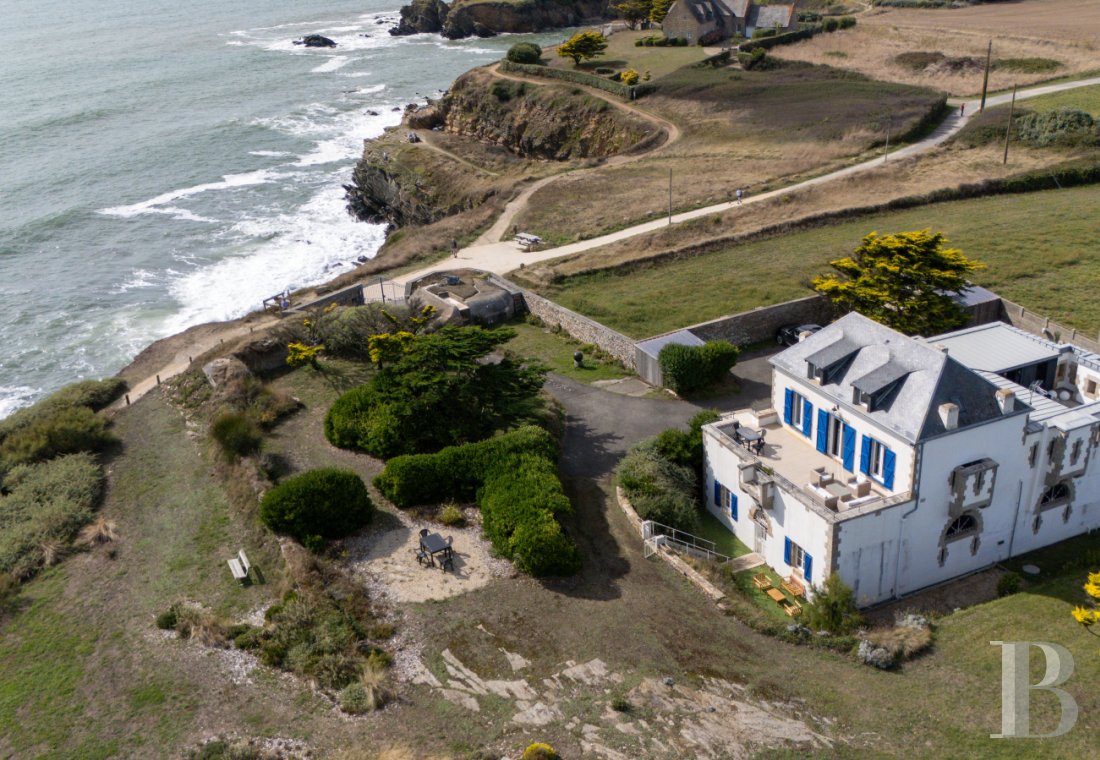 Dans le Finistère, face à l’île de Groix, un ancien fort Vauban réaménagé en vaste maison - photo  n°37