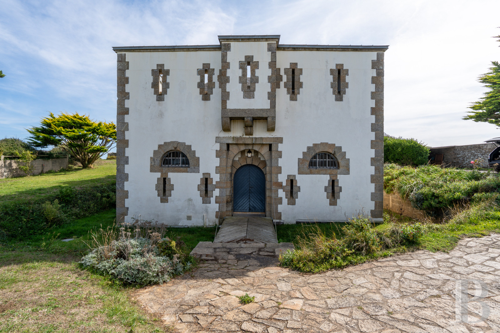 Dans le Finistère, face à l’île de Groix, un ancien fort Vauban réaménagé en vaste maison - photo  n°4