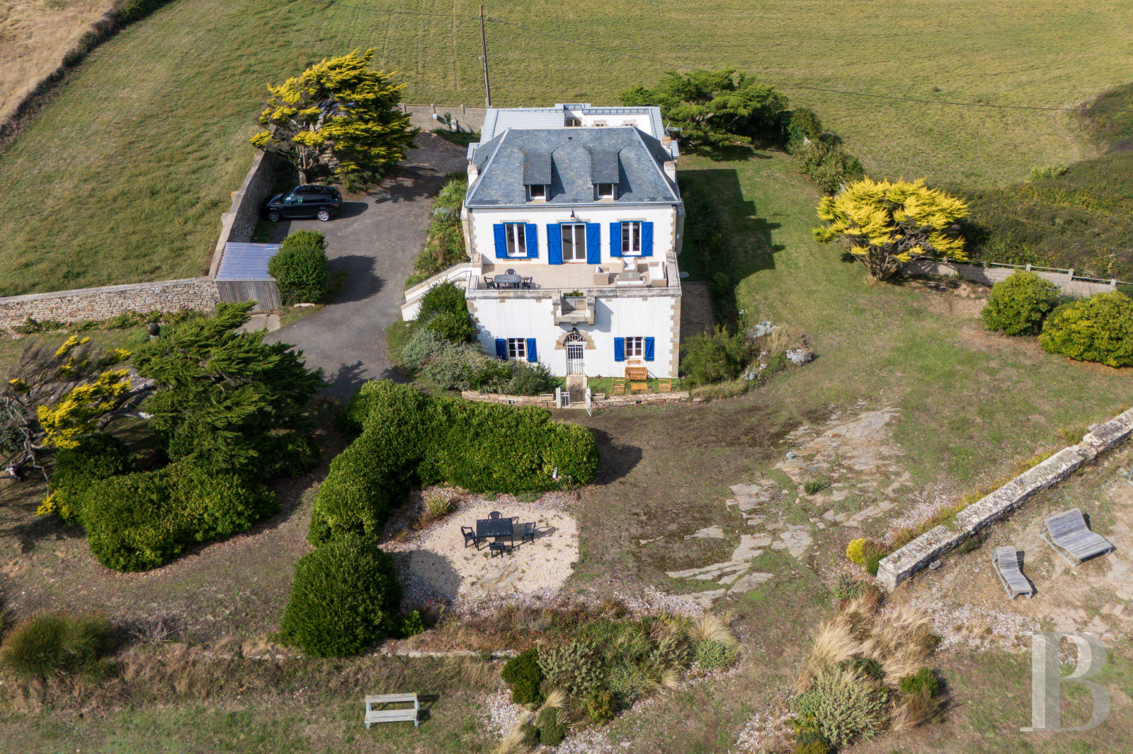 Dans le Finistère, face à l’île de Groix, un ancien fort Vauban réaménagé en vaste maison - photo  n°8