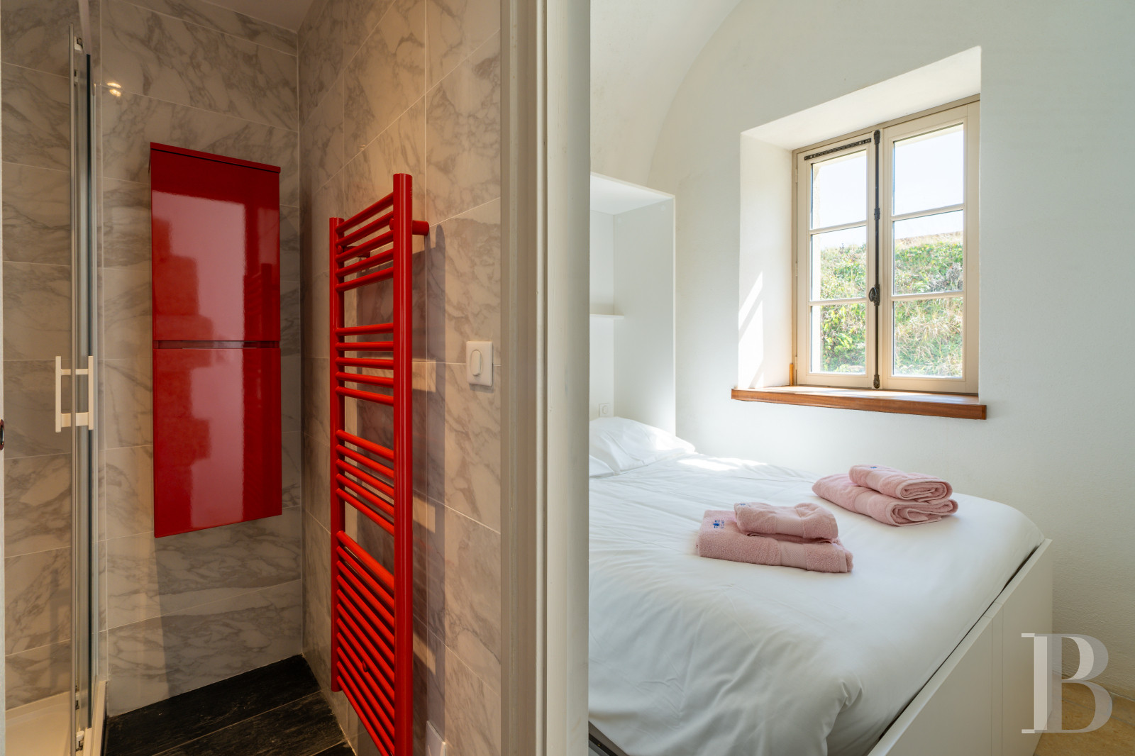 Dans le Finistère, face à l’île de Groix, un ancien fort Vauban réaménagé en vaste maison - photo  n°35