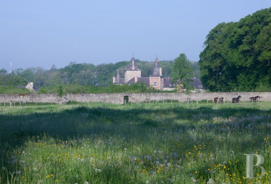 A chateau-fortress with a one hundred hectare estate in the county of Namur, to the south of Brussels in Belgium - photo  n°2