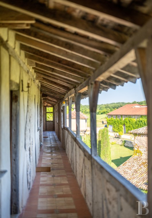 Dans le Tarn, au cœur du vignoble de Gaillac, un château d’origine médiévale entouré de ses vignes - photo  n°34