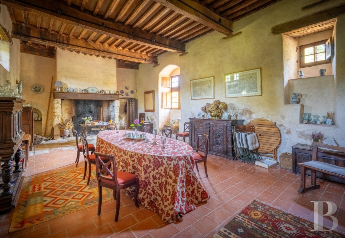 Dans le Tarn, au cœur du vignoble de Gaillac, un château d’origine médiévale entouré de ses vignes - photo  n°13