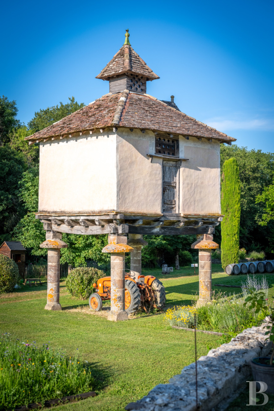 Dans le Tarn, au cœur du vignoble de Gaillac, un château d’origine médiévale entouré de ses vignes - photo  n°4