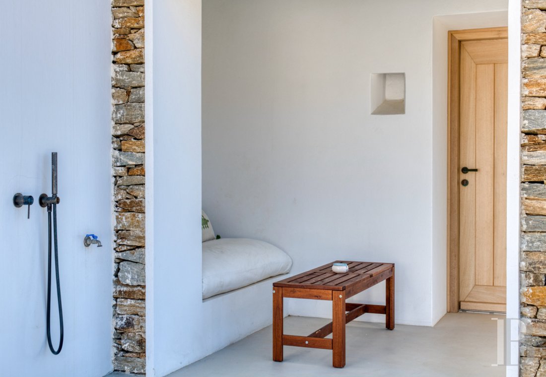 A group of houses between sky and sea on Ios in the Cyclades - photo  n°34