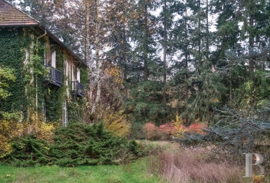 ile-de-france - A 1920's Grand Villa in a 2.5 hectare shared and landscaped estate  in Barbizon with private access to the Fontainebleau forest