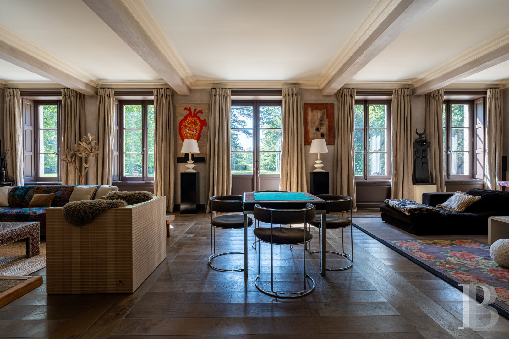 En Sologne, un manoir du 19e siècle et ses dépendances au milieu d’un vaste domaine - photo  n°13