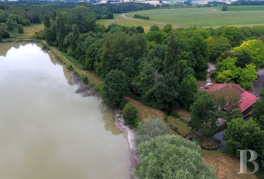 poitou-charentes - An old watermill to be restored with a two-hectare lake, a fishery and three hectares of woods in France’s Charente department, thirty minutes from the town of Angoulême