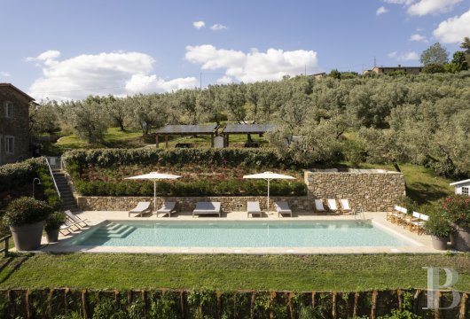 A 19th-century farmhouse surrounded by olive trees in Tuscany, north of Vinci, not far from Florence - photo  n°2