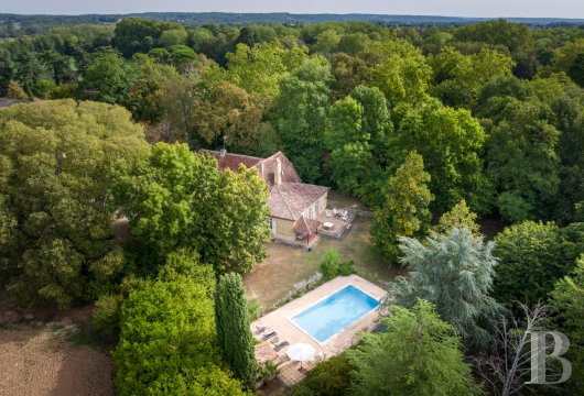 En Dordogne, à l’est de Bergerac, une chartreuse du 18e siècle et son orangerie - photo  n°46